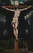 GRECO, El Christ on the Cross painting